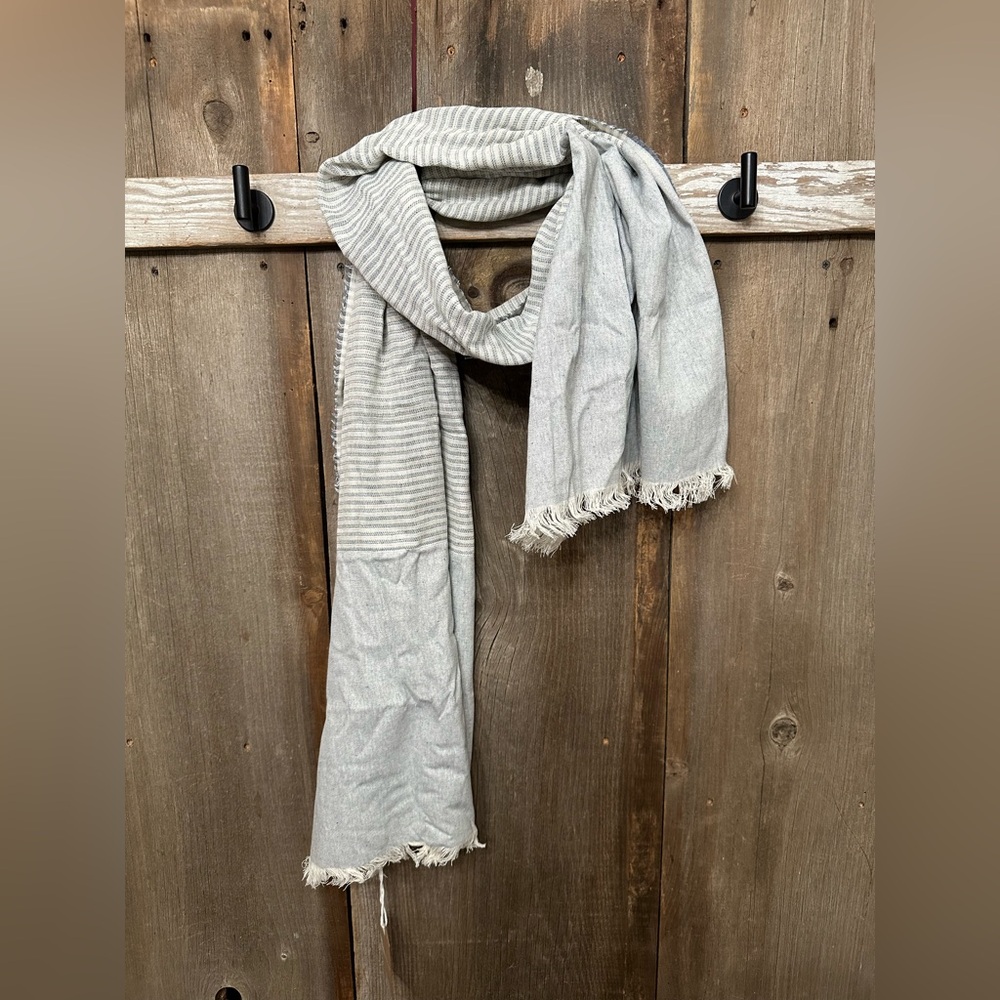 Be Kind by Ellen x Tribe Alive Upcycled Denim Scarf Wrap